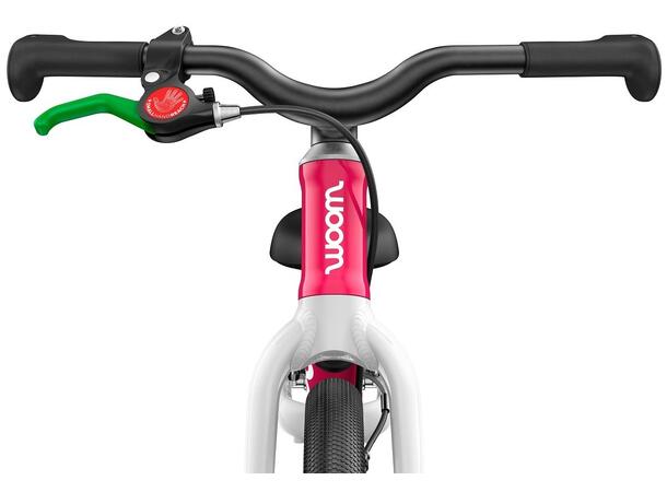 Woom 1 Go Barnesykkel 12" Hot Pink Balansesykkel til barn - 82-100cm 