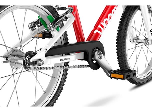 Woom 3 Go Barnesykkel 16" Red Perfekt sykkel for barn 105-120cm 