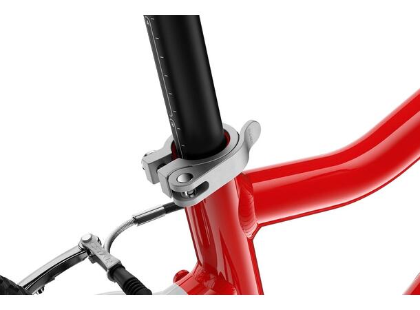 Woom 3 Go Barnesykkel 16" Red Perfekt sykkel for barn 105-120cm 