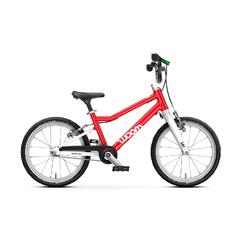 Woom 3 Go Barnesykkel 16&quot; Red Pernfekt sykkel for barn 105-120cm