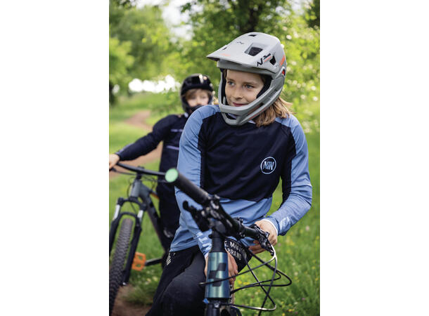 Abus Sykkelhjelm YouDrop FF S Full-face sykkehjelm til barn og jr - Bl 
