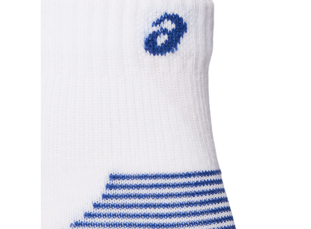 Asics 2pk CushionRun Quarter 35-38 Komfortable løpesokker med god passform 