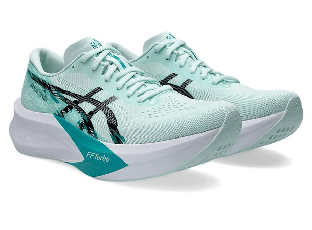 Asics Herre Løpesko Magic Speed 4 42 Lett og rask løpesko-SOOTHING SEA/BLACK 