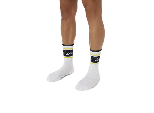 Asics Logo Crew Sock 3pk 35-38 Godt pustrende og myke bomullssokker 
