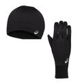 Asics Running Pack S Lette racinghansker og varm lue - PB
