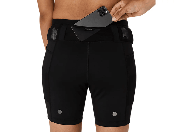 Asics W Shorts Fujitrail Elite XS Løpetights spesialdesignet for terreng 