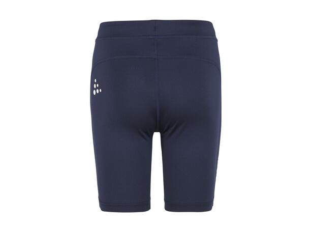 Craft Jr Kort Tights Rush 134/140 Kort treningstights til junior -Navy 