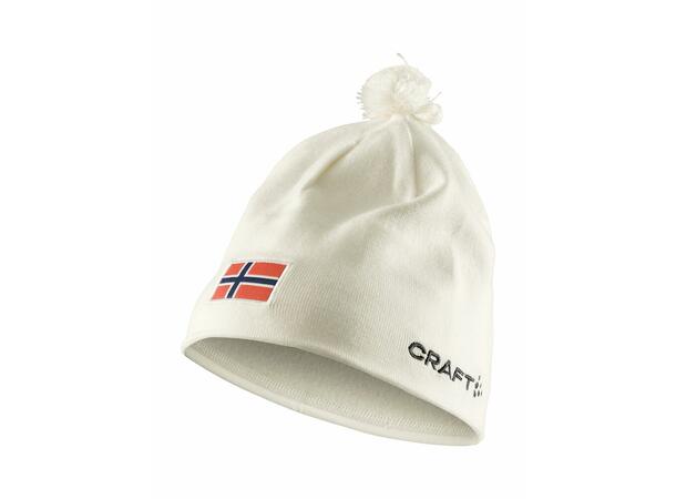 Craft Lue Nor Practice Knit OS Funksjonell tur og treningslue-White 