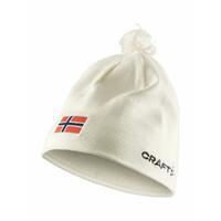 Craft Lue Nor Practice Knit OS Funksjonell tur og treningslue-White