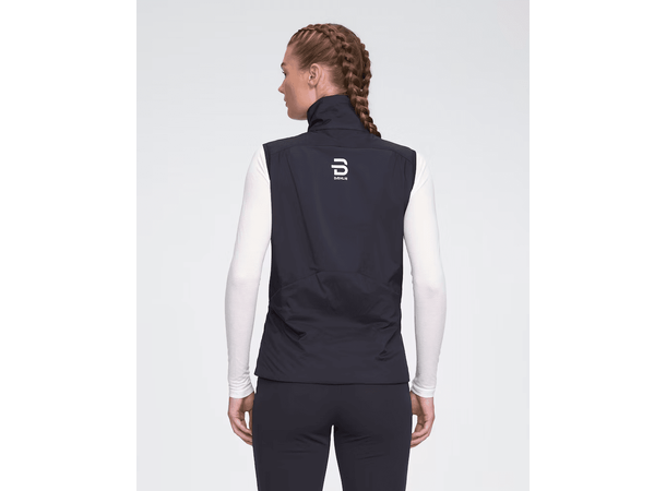 Dæhlie Dame Vest Momentum L Isolerende vest til tur og trening-Black 