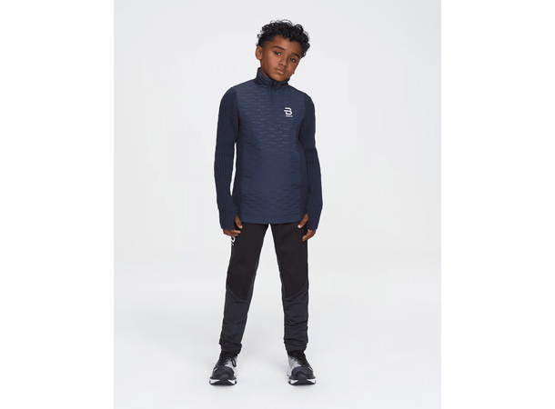 Dæhlie Jr Genser Half Zip Comfy 2.0 164 Perfekt før og etter trening - Navy 