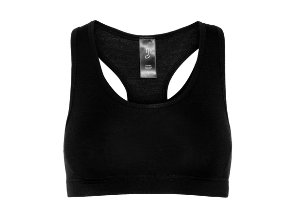 Johaug Sports Top Elevate Wool M Etisk sports-BH i 95 % merinoull - CBLCK 