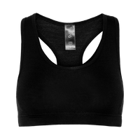 Johaug Sports Top Elevate Wool M Etisk sports-BH i 95 % merinoull - CBLCK