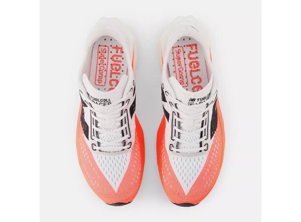 New Balance FC SuperComp Pacer v2 43 Rask gatesko til herre - URGENT RED 