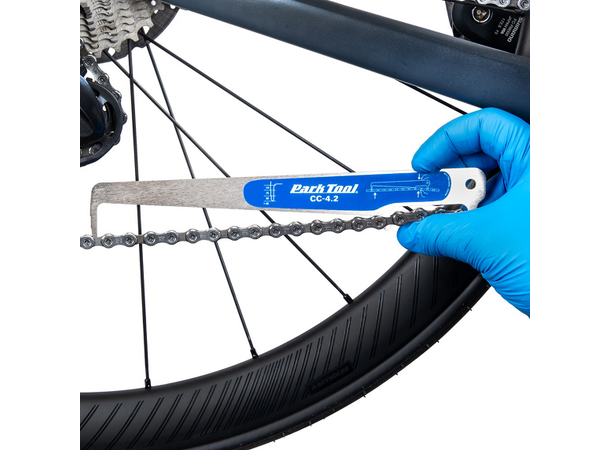 ParkTool Måleverktøy Kjede CC-4.2 Måler strekk i kjedet fra 0 til 1% 5-12s 