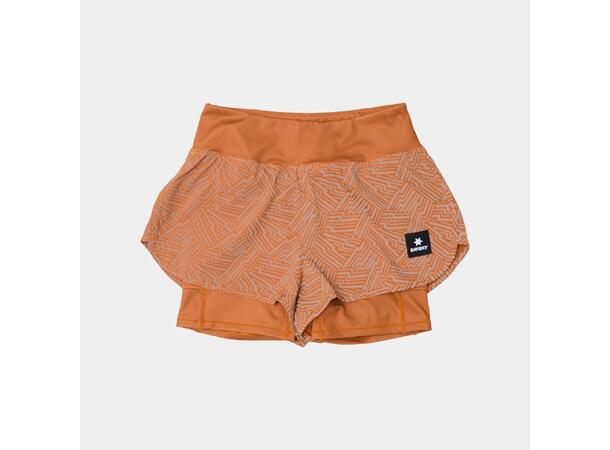 SAYSKY Dame Shorts 2n1 3" Pace S Populær treningsshort til dame 