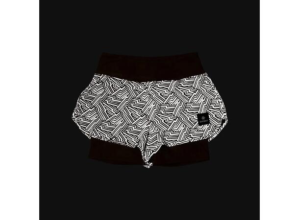 SAYSKY Dame Shorts 2n1 3" Pace S Populær treningsshort til dame 