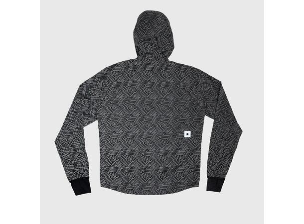 SAYSKY M Jakke Reflective Blaze M Lett og varm løpejakke til vinteren 