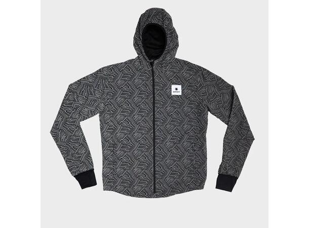 SAYSKY M Jakke Reflective Blaze M Lett og varm løpejakke til vinteren 