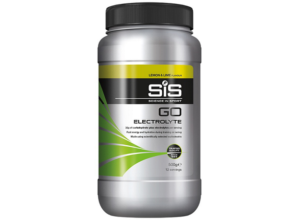 SIS Go Energy+ Electrolyte 500g Sportsdrikk med Lemon/Lime-smak 