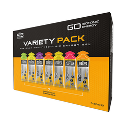 SIS Go Isotonic Energy 7pk Miks Isotonic gel med ulik smak 7x60ml