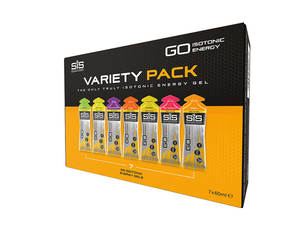 SIS Go Isotonic Energy 7pk Miks Isotonic gel med ulik smak 7x60ml 