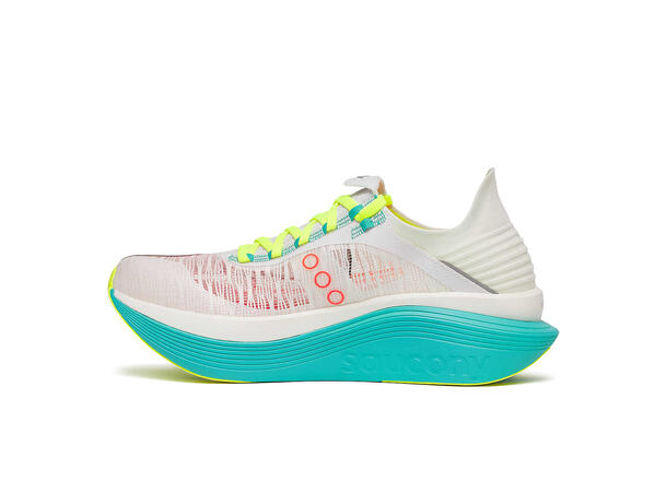Saucony Løpesko Endorphin Elite 2 43 Konkurransesko med karbonplate - WHT/MUT 