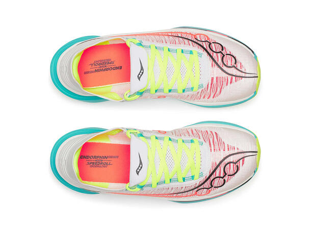 Saucony Løpesko Endorphin Elite 2 43 Konkurransesko med karbonplate - WHT/MUT 