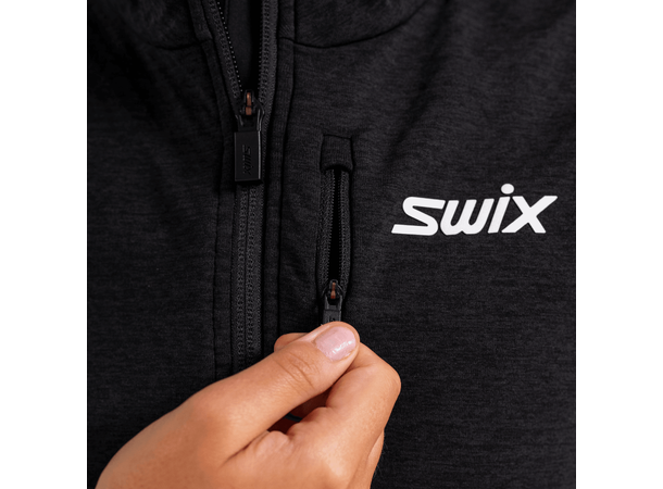 Swix Dame Dynamic Mid Vest L God og varm vest - Black 