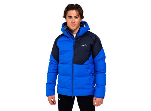 Swix Herre Dunjakke Focus L Dunjakke til kalde dager-Active Blue/Dn 