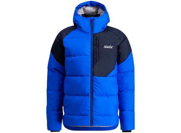 Swix Herre Dunjakke Focus L Dunjakke til kalde dager-Active Blue/Dn 