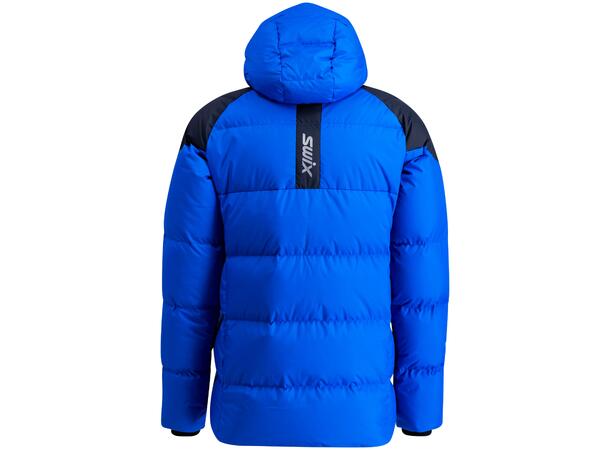 Swix Herre Dunjakke Focus L Dunjakke til kalde dager-Active Blue/Dn 