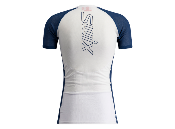 Swix Herre Trøye RaceX Light SS M Perfekt trøye for trening - BrWh/LaBl 