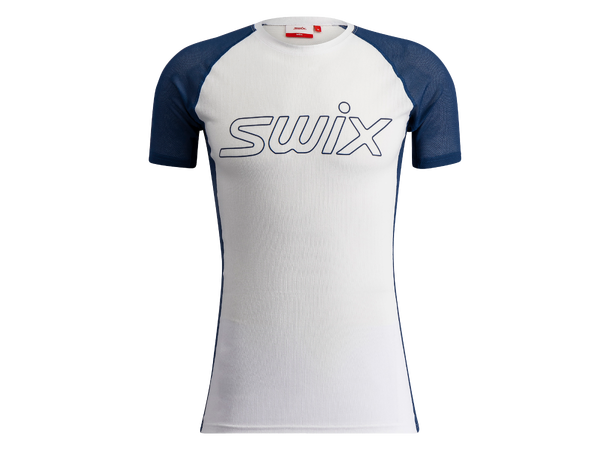 Swix Herre Trøye RaceX Light SS M Perfekt trøye for trening - BrWh/LaBl 