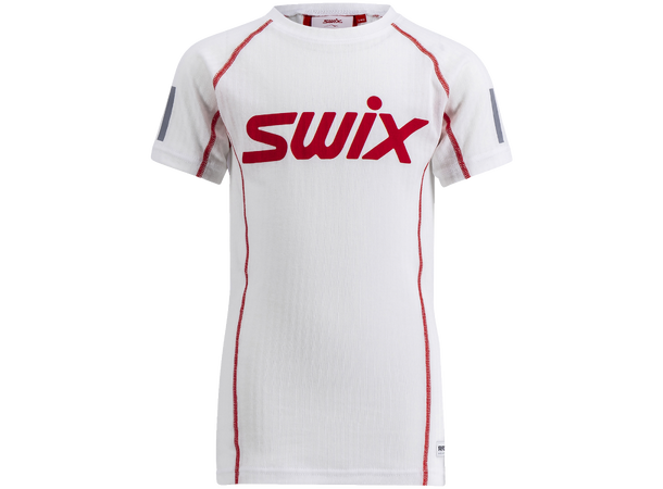 Swix Jr Trøye Roadline RaceX SS 140 Trøye til barn og junior i aktivitet -WR 