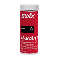 Swix Marathon Black Powder 40g Ny sort maraton glider fra Swix