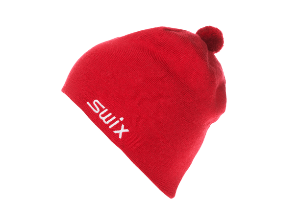 Swix Tradition hat 58 Klassisk lue til langrennsturer - Rød 