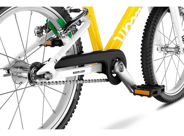 Woom 3 Go Barnesykkel 16" Yellow Perfekt sykkel for barn - 105-120cm 