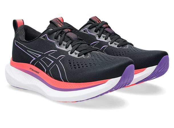 Asics Herre Løpesko Glideride Max 43,5 Løpesko med god demping -  Bl/FlRed 