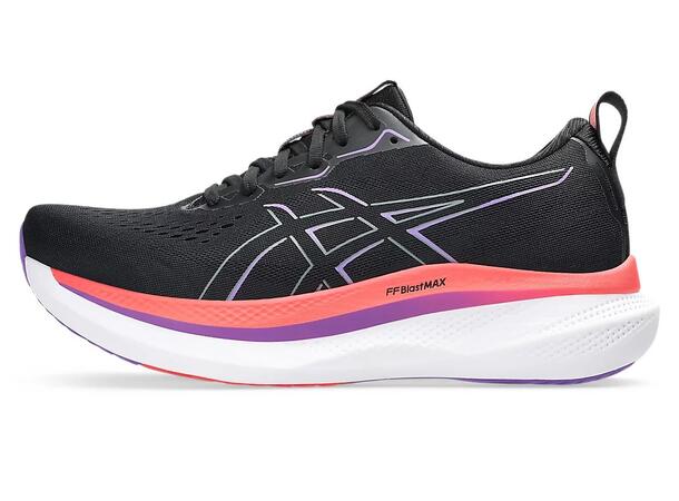 Asics Herre Løpesko Glideride Max 43,5 Løpesko med god demping -  Bl/FlRed 