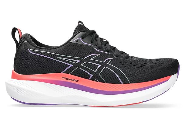 Asics Herre Løpesko Glideride Max 43,5 Løpesko med god demping -  Bl/FlRed 