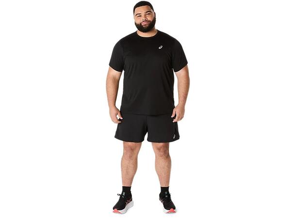 Asics Herre Shorts Road 5in L Lett løpeshorts -Black 