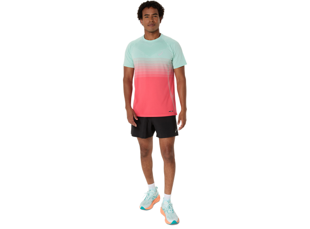 Asics Herre Top Seamless SS M Perfekt t-skjorte til løping - Co 