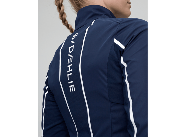 Dæhlie Dame Jakke Pace M Jakke for intens langrennstrening - Navy 