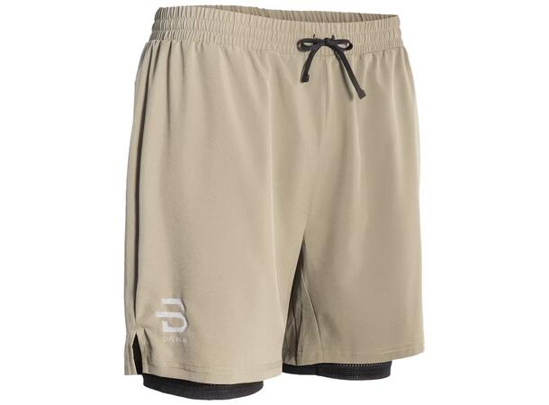 Dæhlie Herre Shorts Run 2in1 M Perfekt løpeshorts med inntertights - Be 