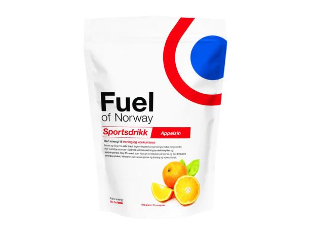 Fuel Of Norway Sportsdrikk Appelsin Naturlig og snill mot magen 