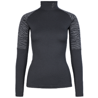 Johaug Dame Elevate Wool Half Zip S TBLCK