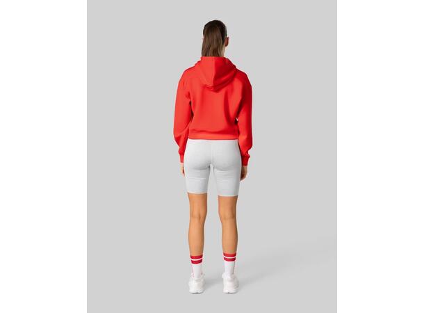 Johaug Genser ATH Smooth Hoodie XS Luksuriøs myk og elastisk - Red 