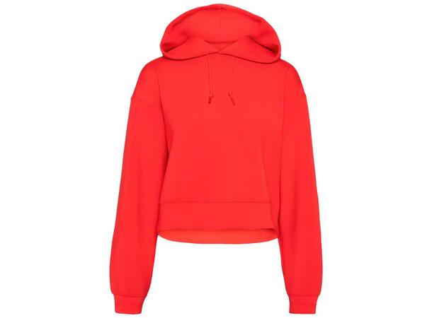 Johaug Genser ATH Smooth Hoodie XS Luksuriøs myk og elastisk - Red 