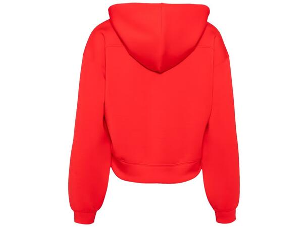 Johaug Genser ATH Smooth Hoodie XS Luksuriøs myk og elastisk - Red 